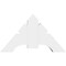 Ekena Millwork Vanguard Architectural Grade PVC Gable Bracket, 36"W x 21"H x 6"D x 6"F, 14/12 Pitch GBP036X21X0606VAN00 - alternate 5